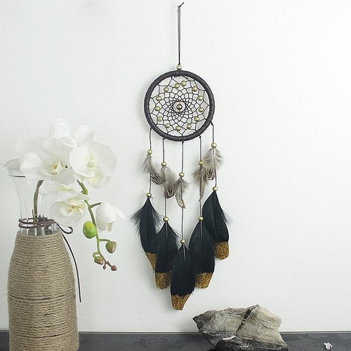Handmade Dream Catcher Hanging Decor - Image 2