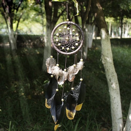 Handmade Dream Catcher Hanging Decor - Image 5